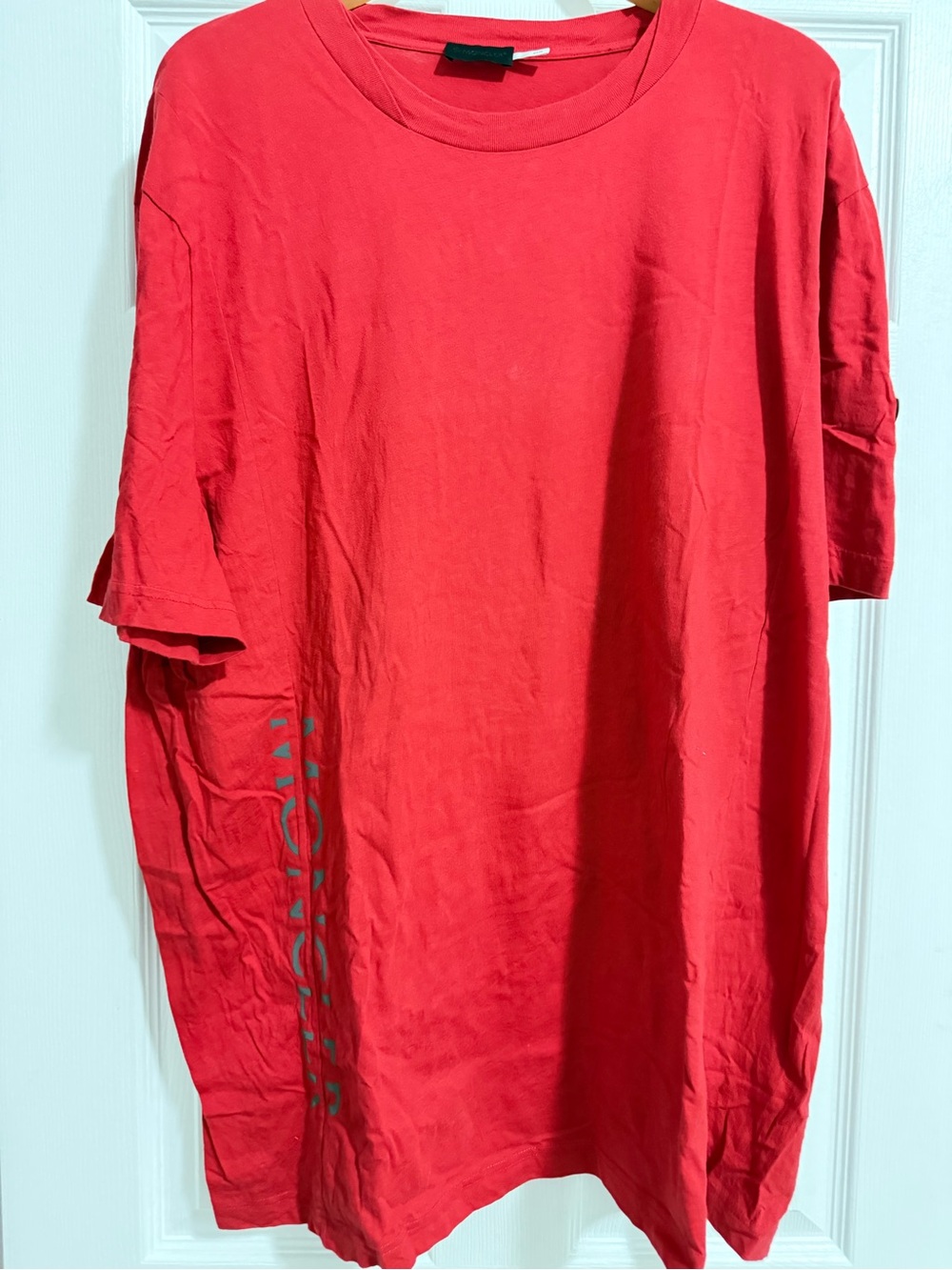 Moncler Red Short Sleeve Tee